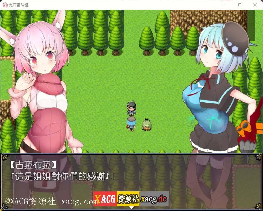 【神奇RPG/官中】兔耳冒险谭：打情骂俏的同时猜谜拯救世界 PC+安卓 官方中文版