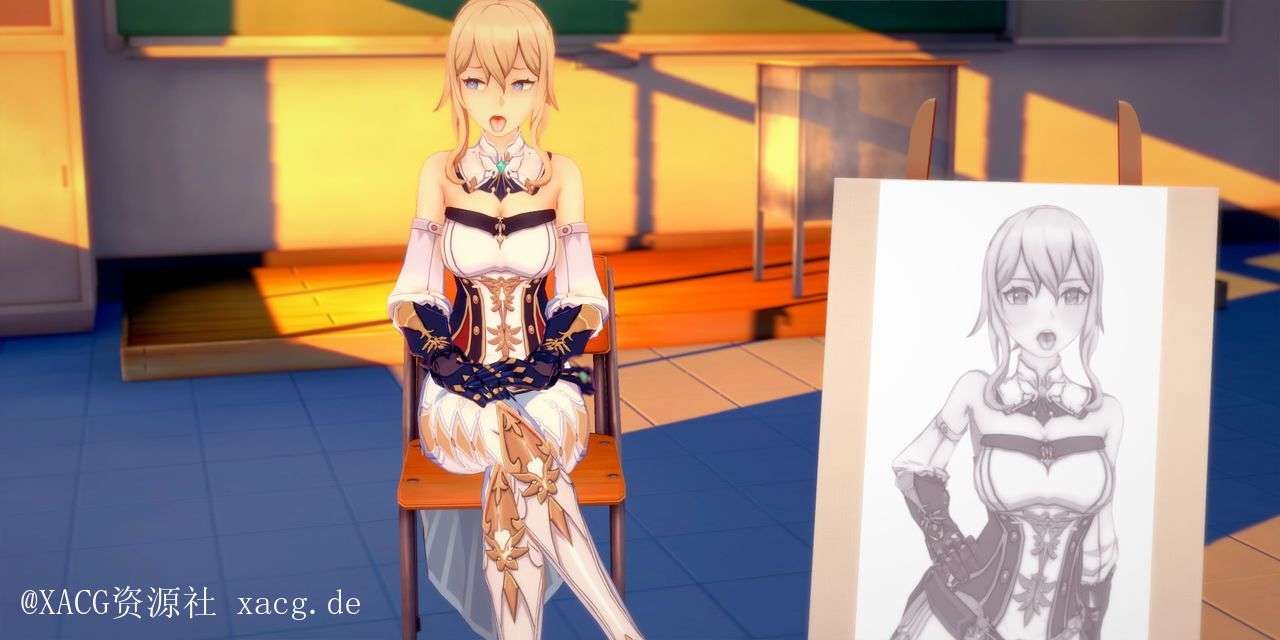 【欧美SLG/汉化】原神:可莉的恶作剧 V1.1  PC+安卓 汉化作弊版